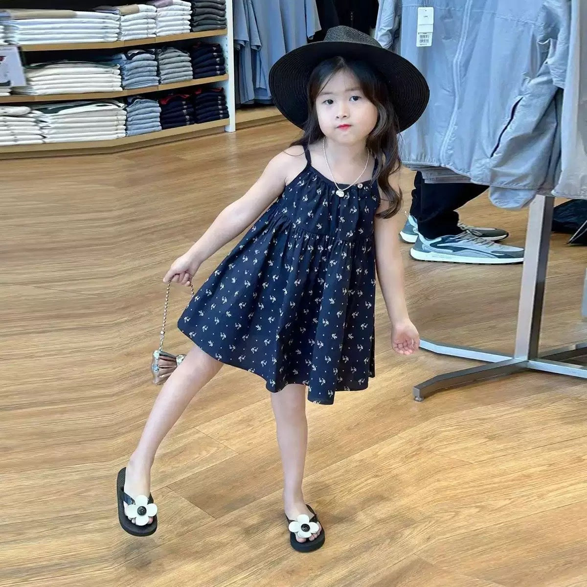 Midnight Meadow Sundress