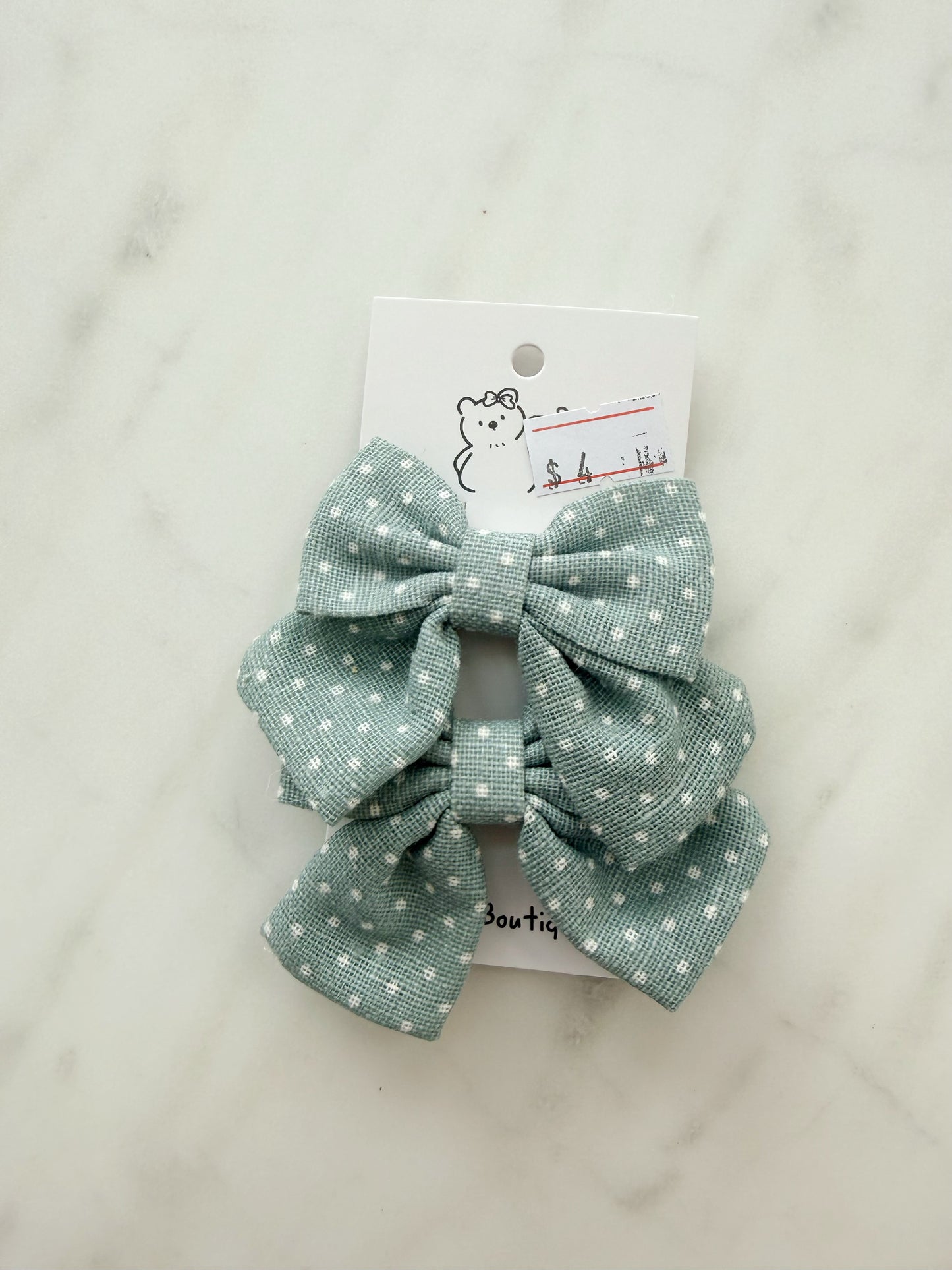 Little Garden Fabric Bows