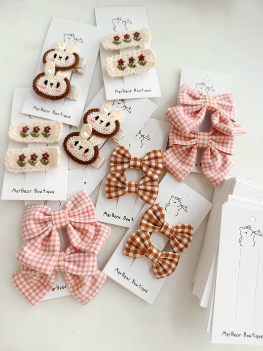 Petite Blossom Hair Clip Collection