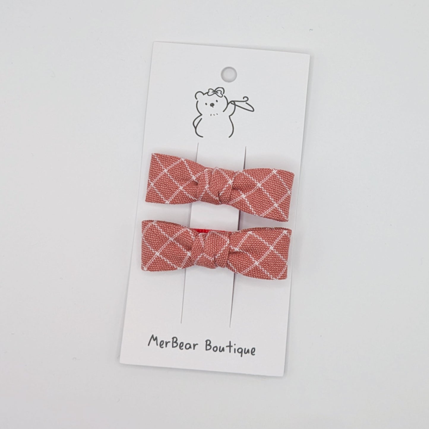Festive Bow Hair Clip Sets (Set of 2)