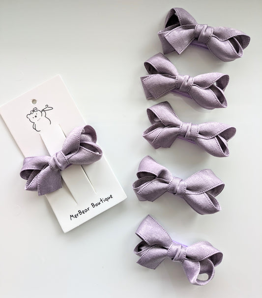 Spring Hair Clip - Soft Purple