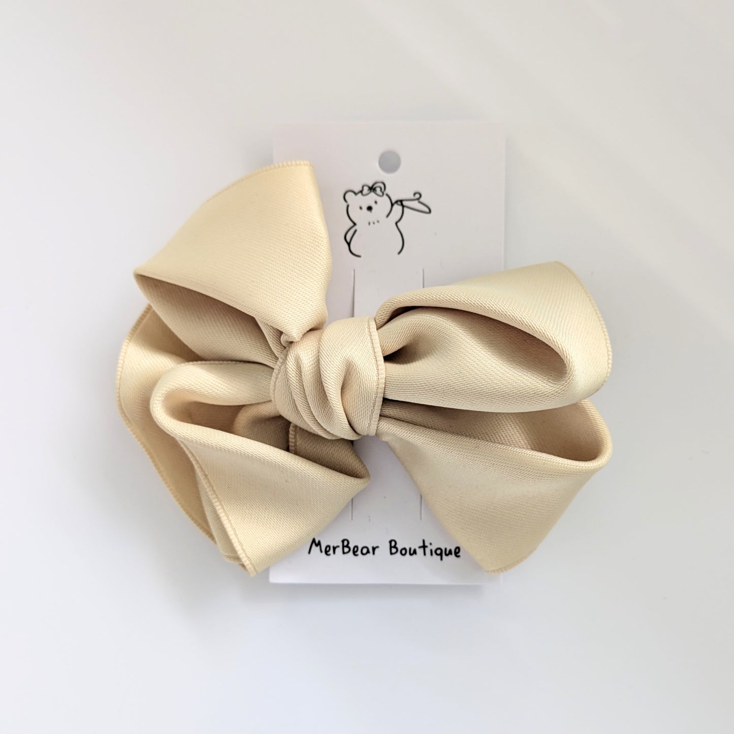 Thick Satin Bows