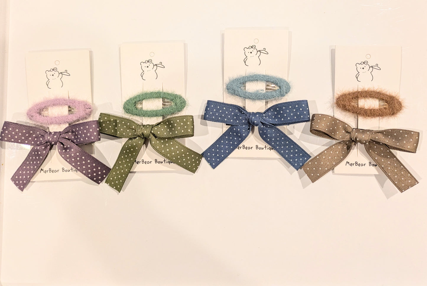 Hair Clip/Bow Set