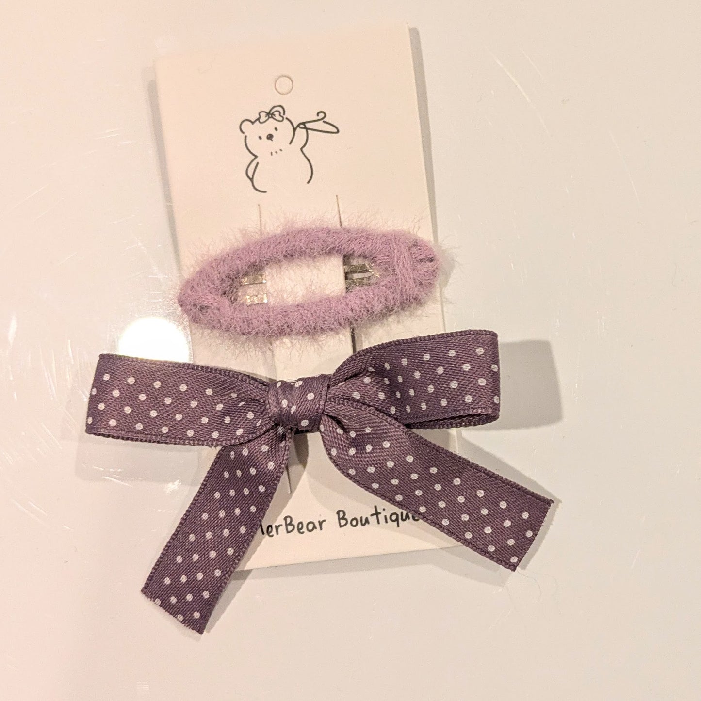 Hair Clip/Bow Set