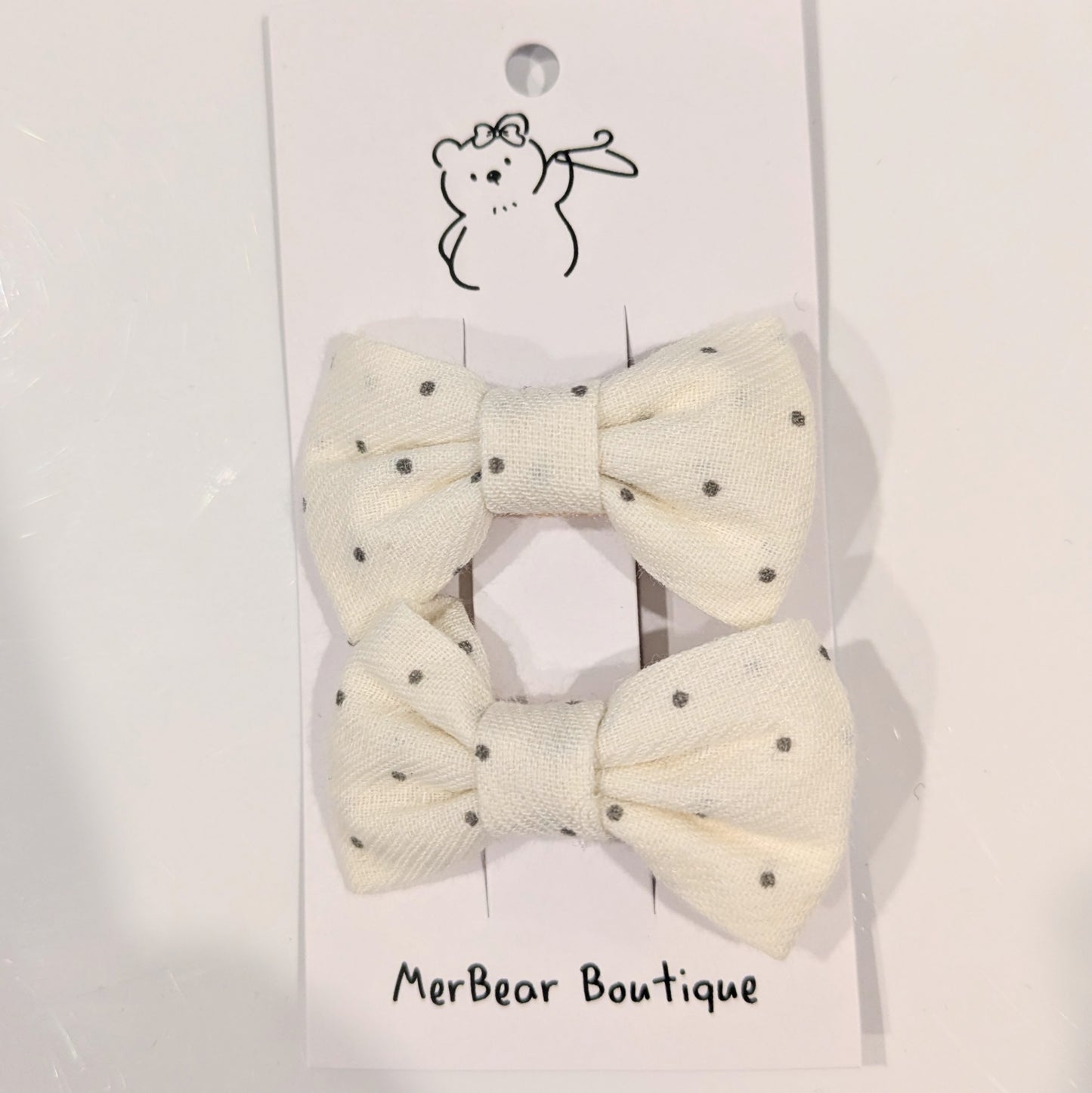 Hair Bows - Neutral