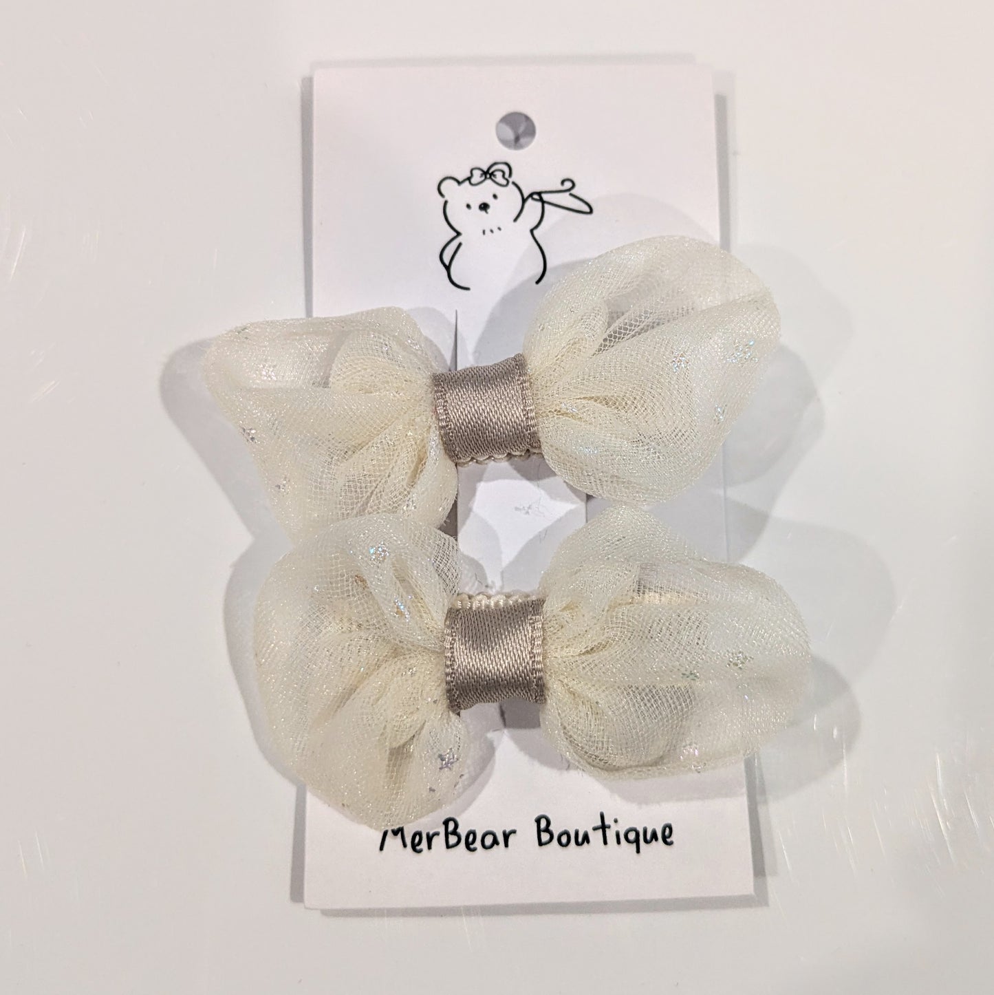 Hair Bows - Neutral