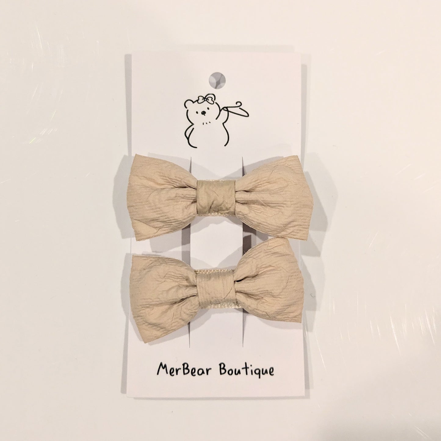 Hair Bows - Neutral