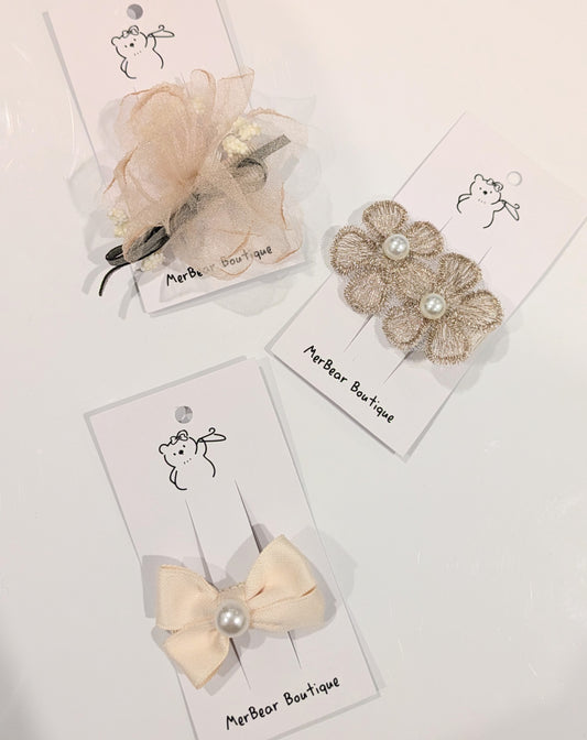 Romantic Bows/Clips