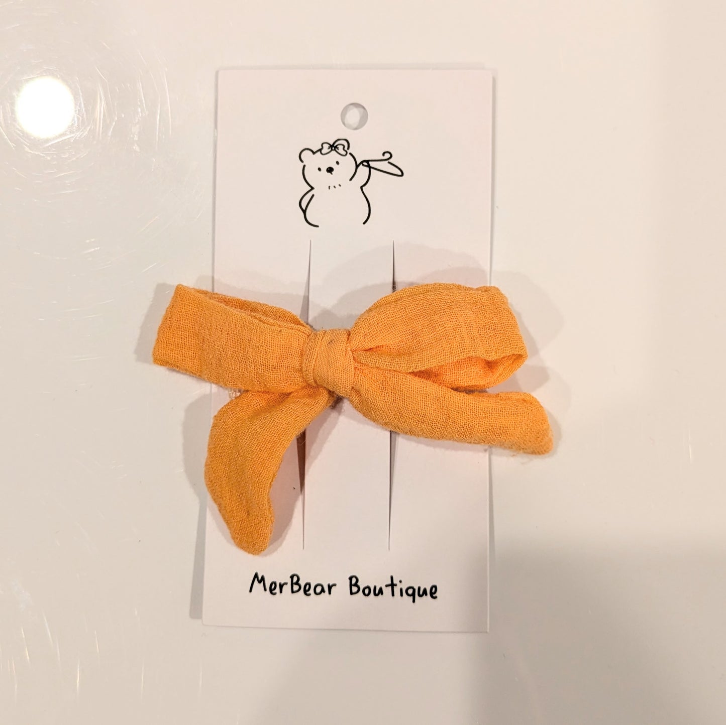 Orange Bows