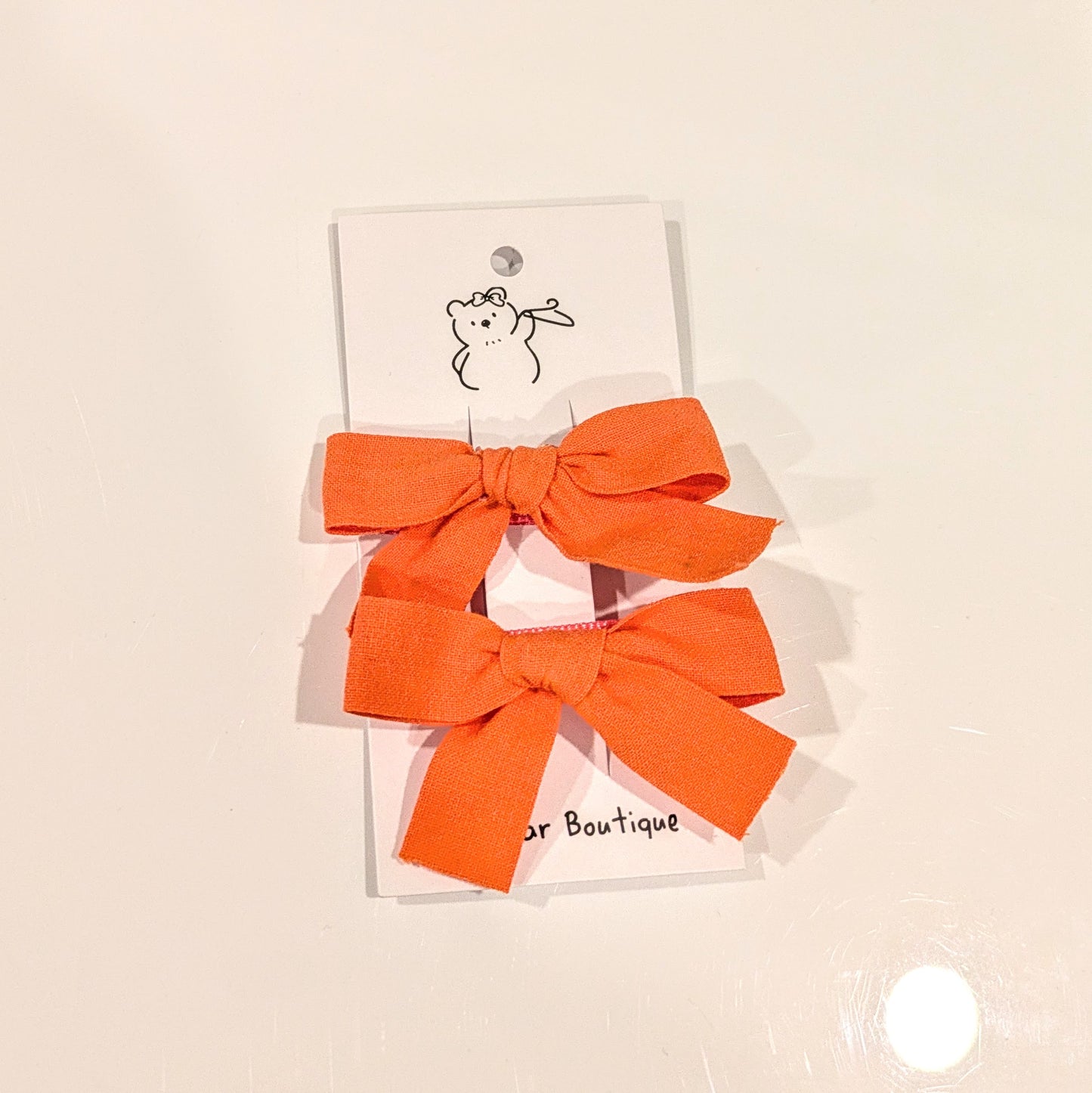 Orange Bows