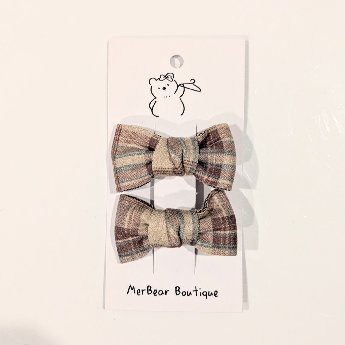 Hair Bows - Neutral