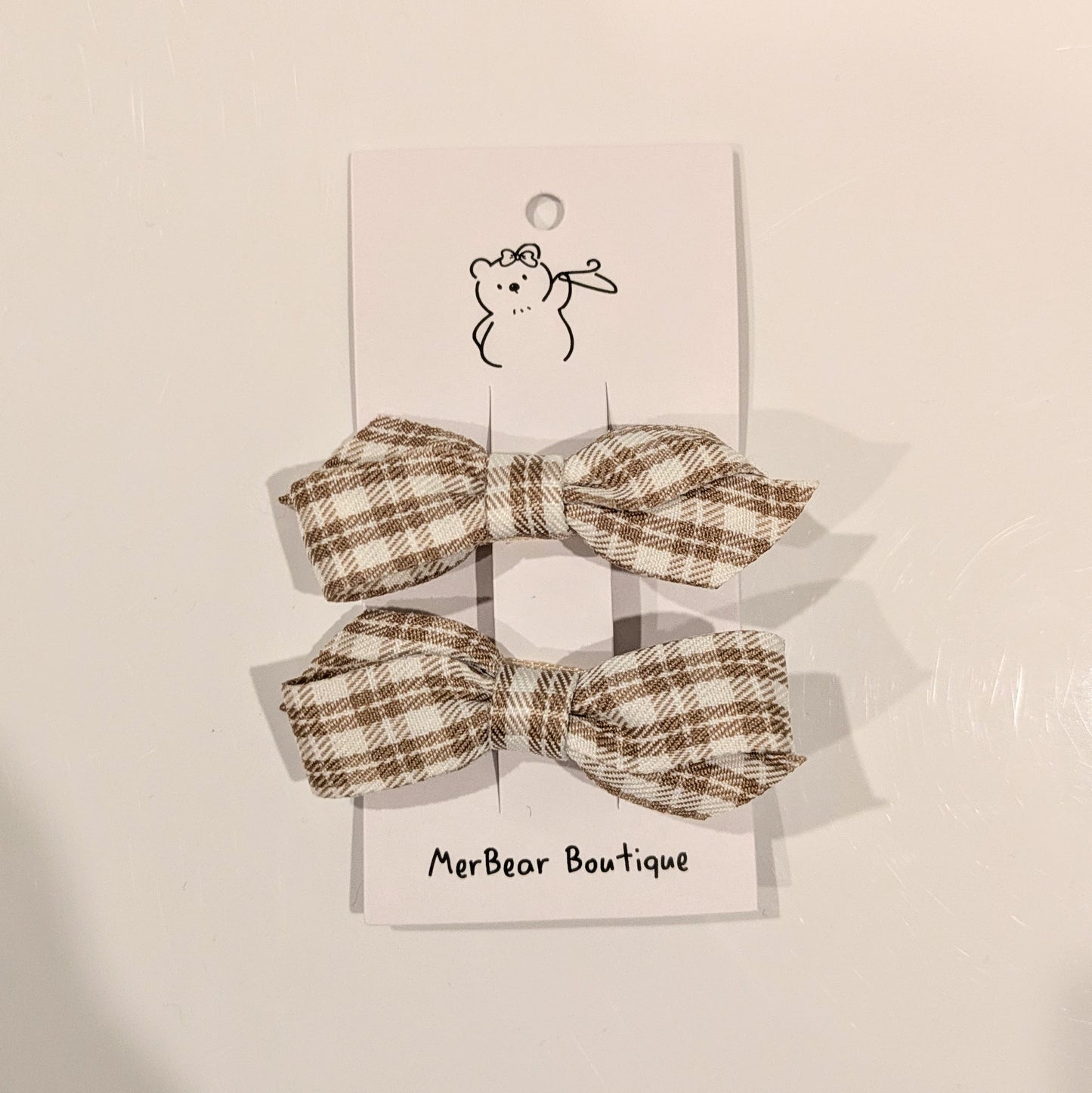 Hair Bows - Neutral