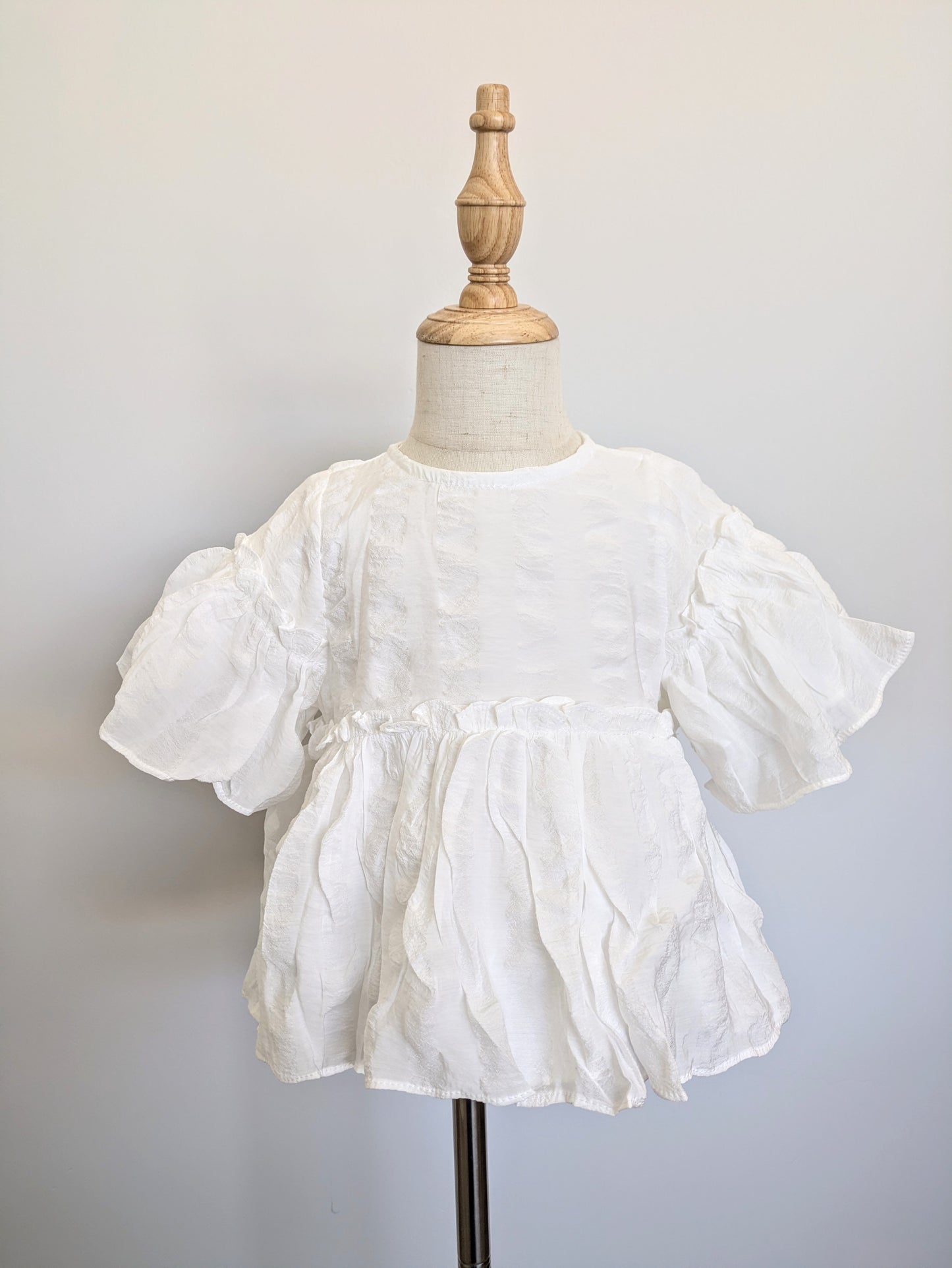 Summer White Tutu Shirt