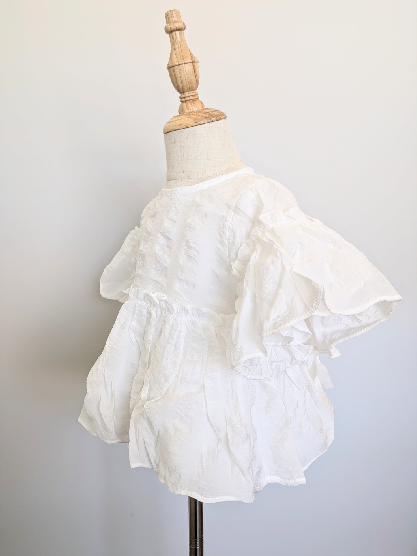 Summer White Tutu Shirt