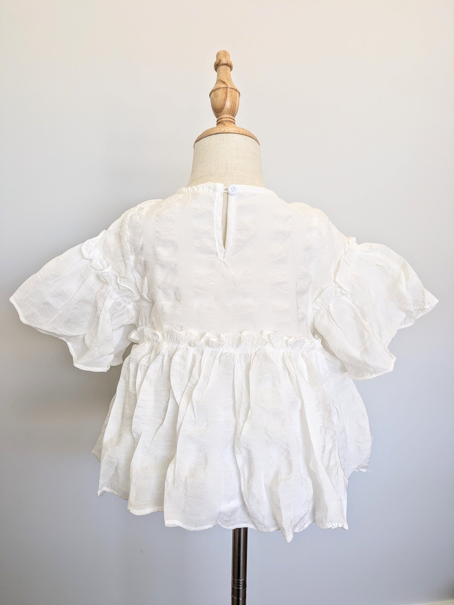 Summer White Tutu Shirt