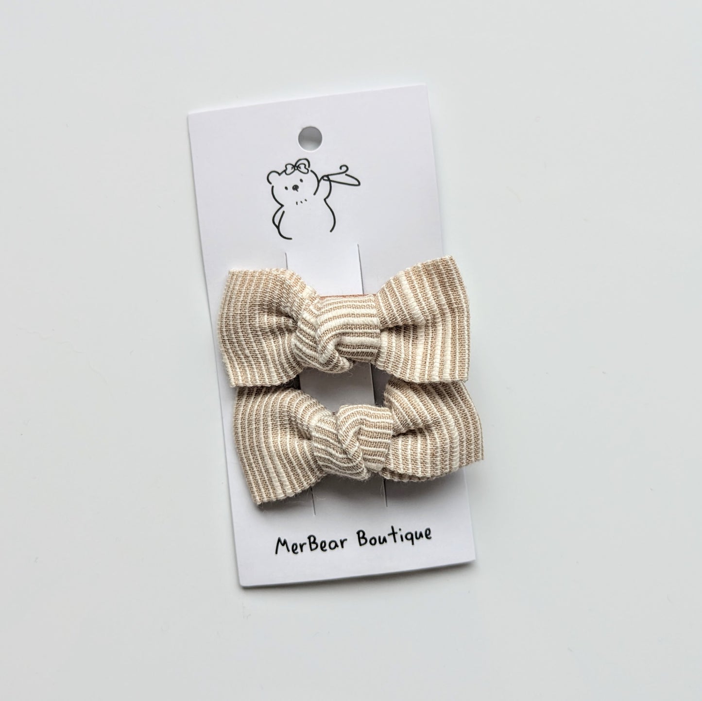 Neutral Hair Bows