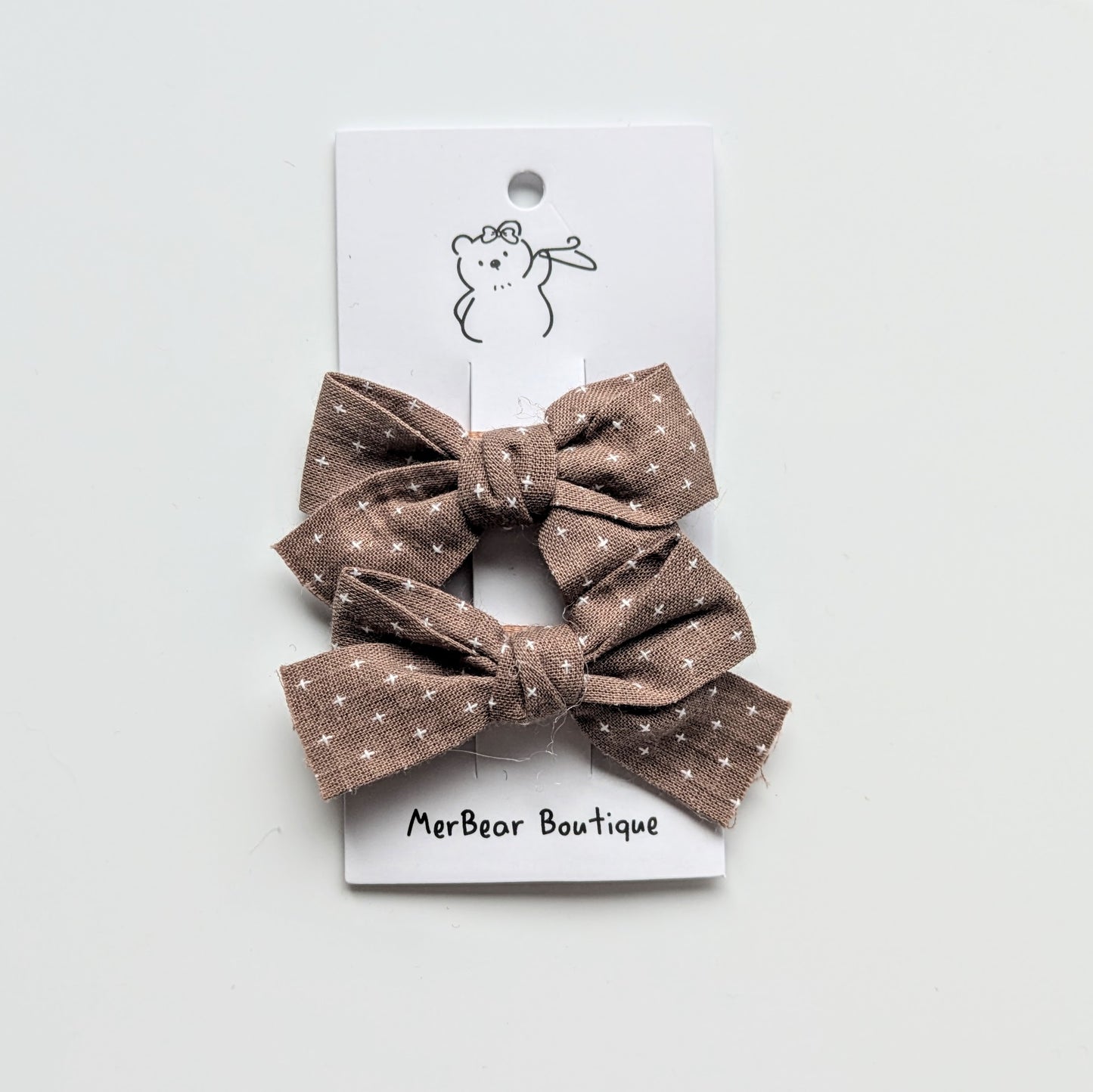 Neutral Hair Bows