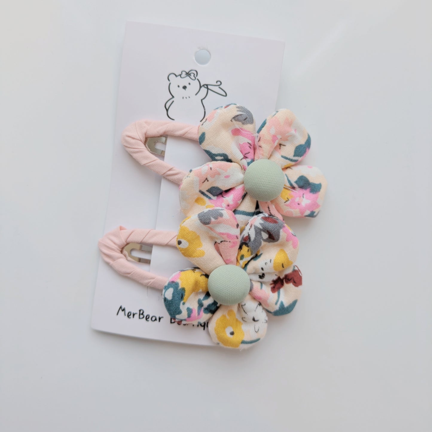 Floral Hair Clips