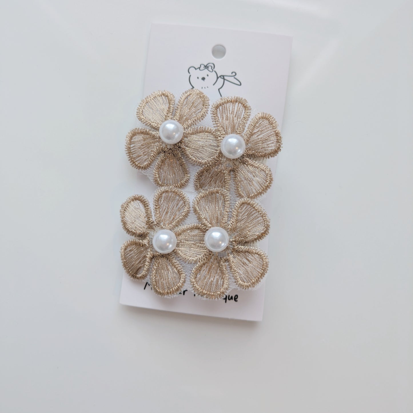 Floral Hair Clips