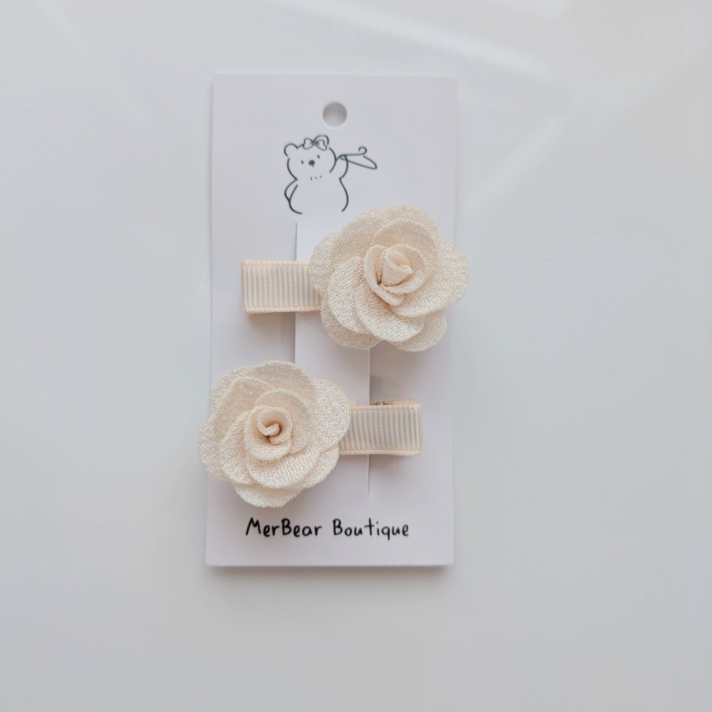 Floral Hair Clips