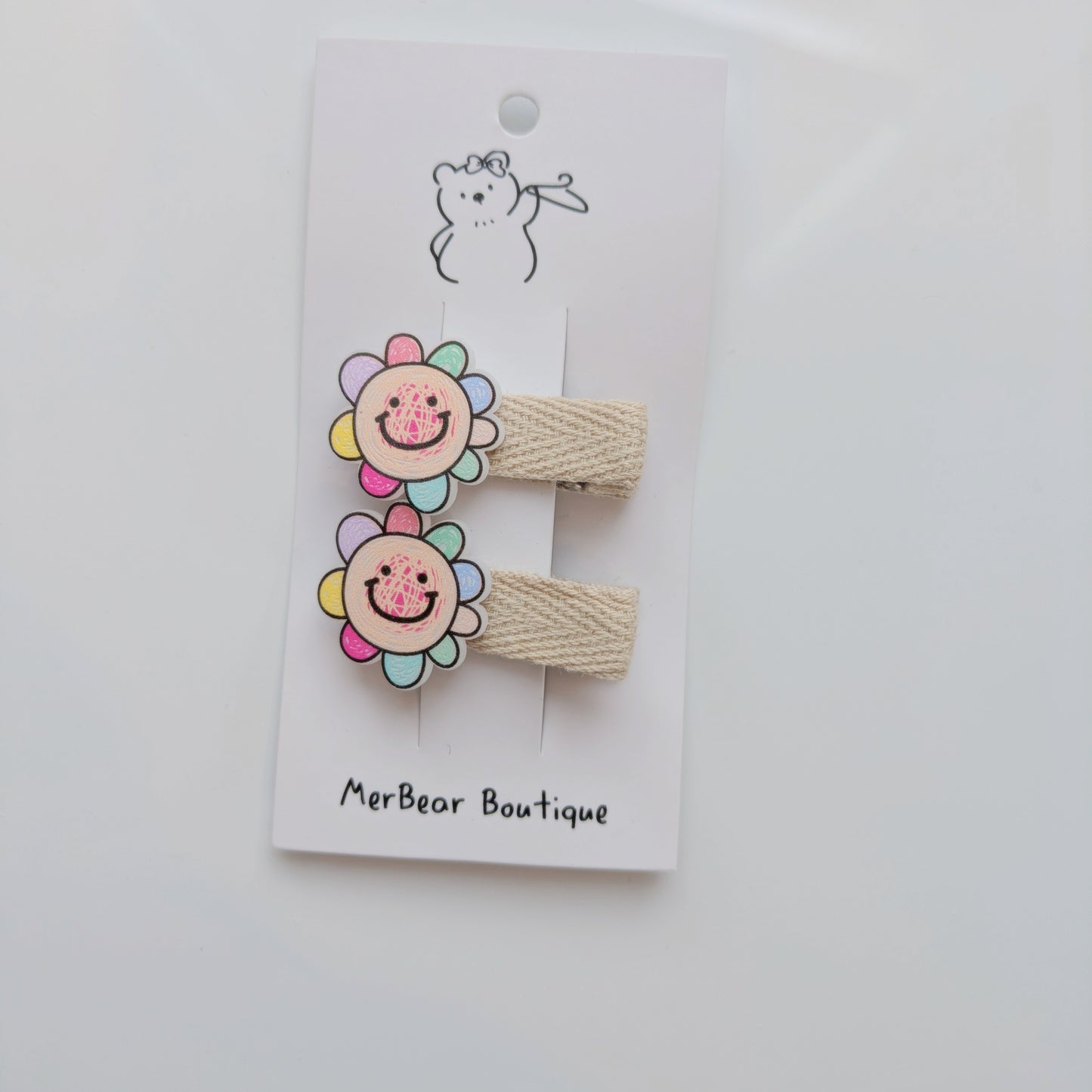 Floral Hair Clips