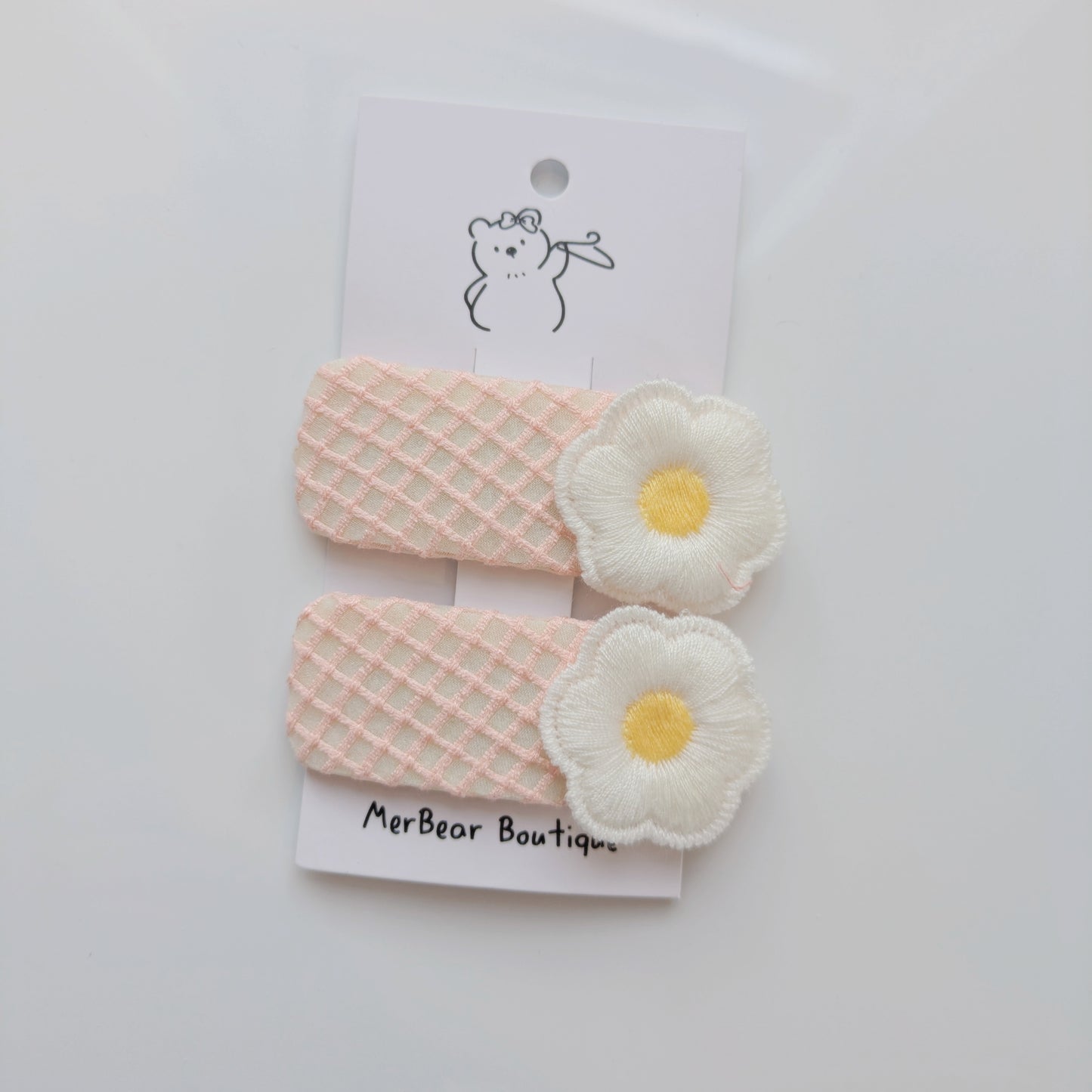 Floral Hair Clips
