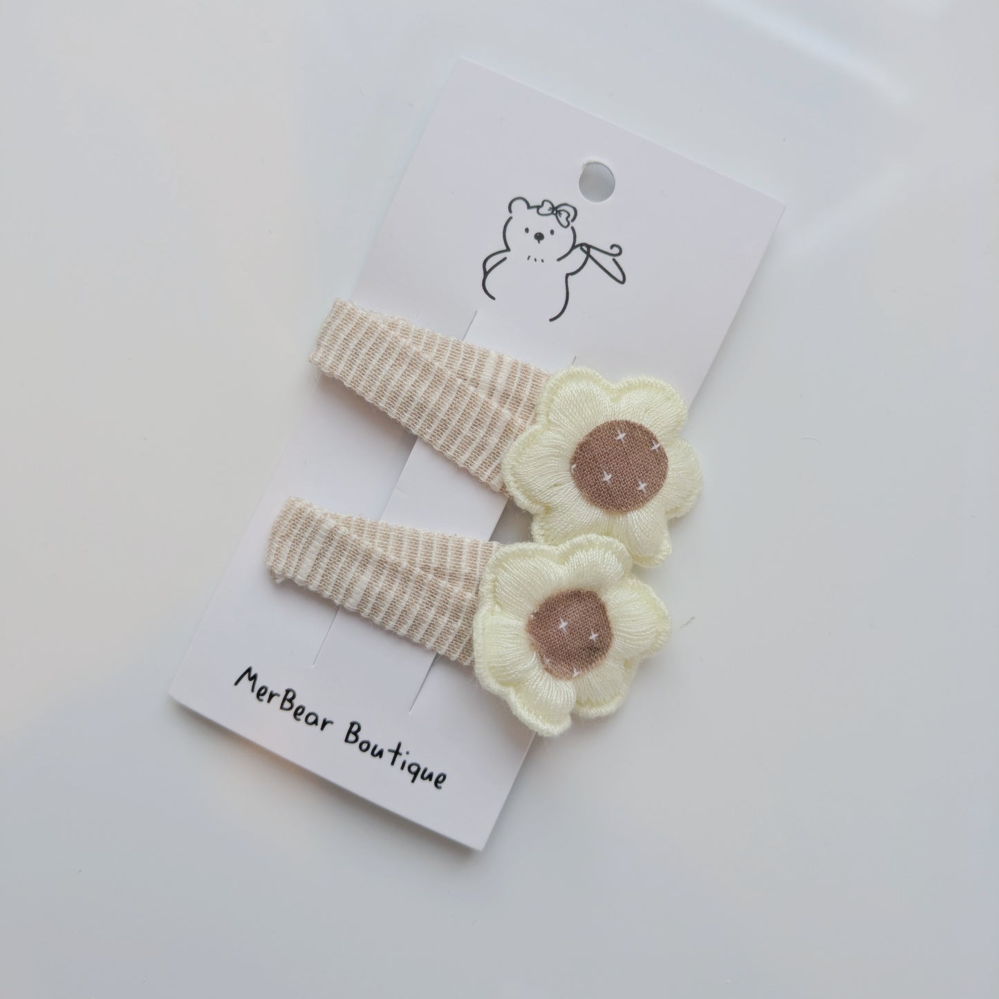 Floral Hair Clips