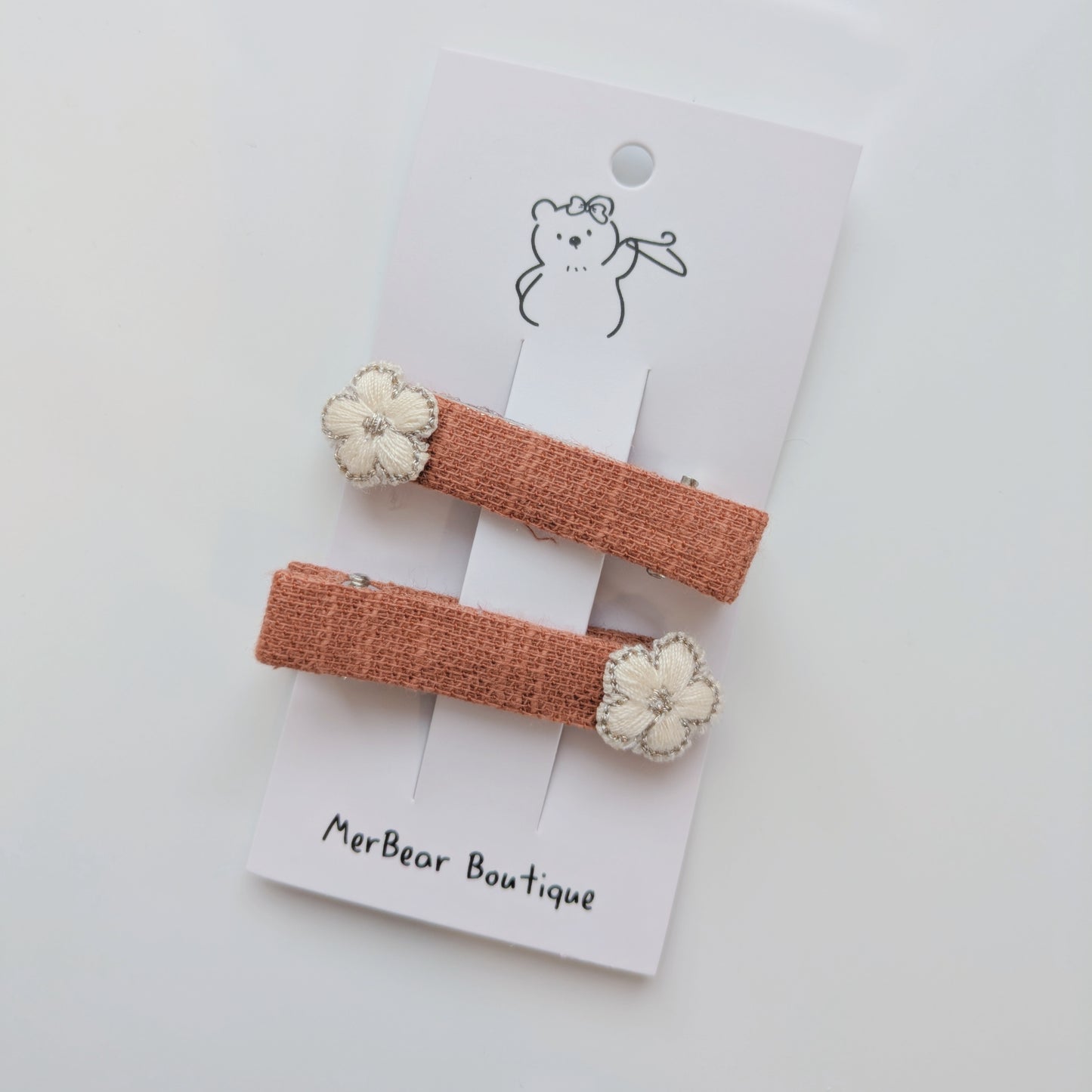 Floral Hair Clips