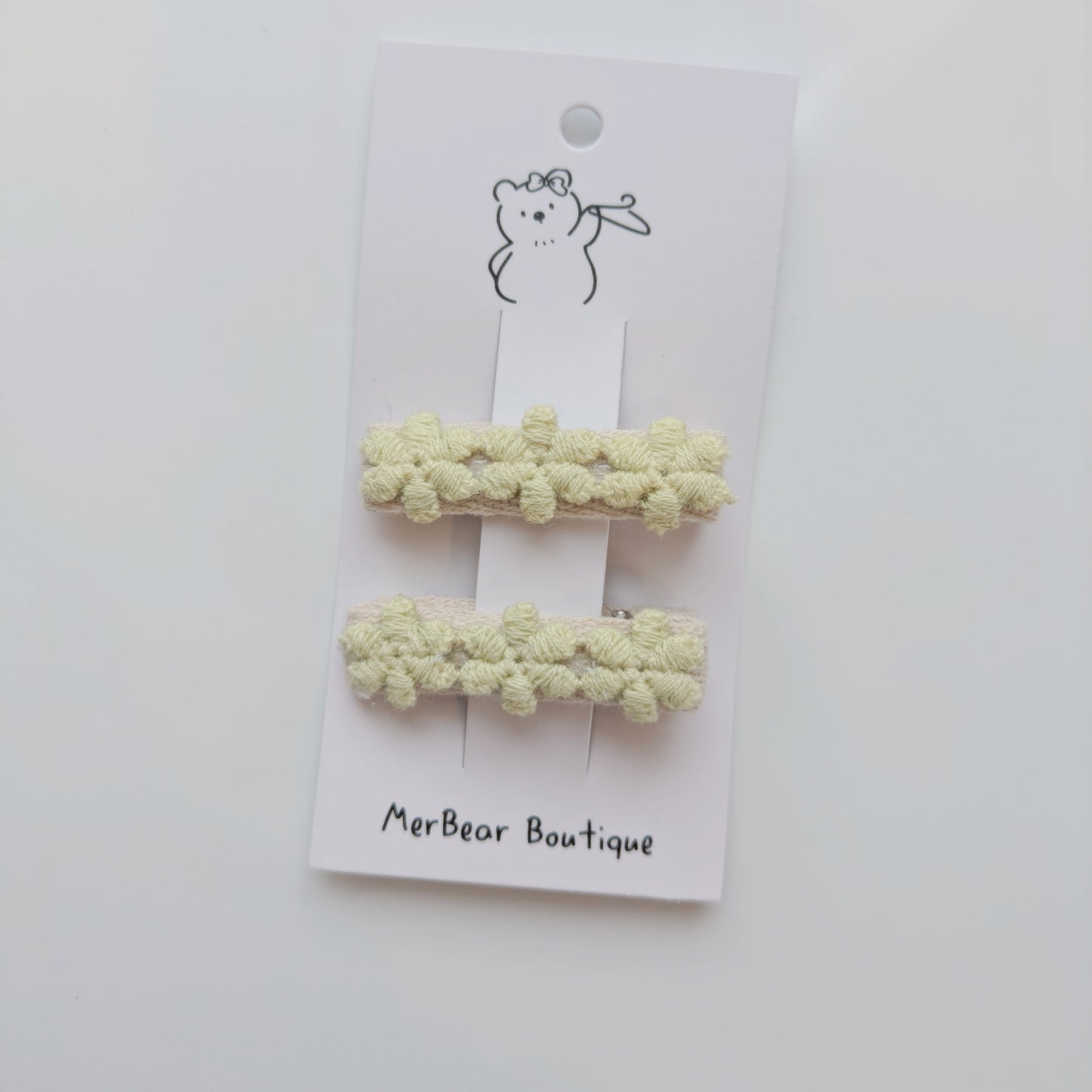 Floral Hair Clips