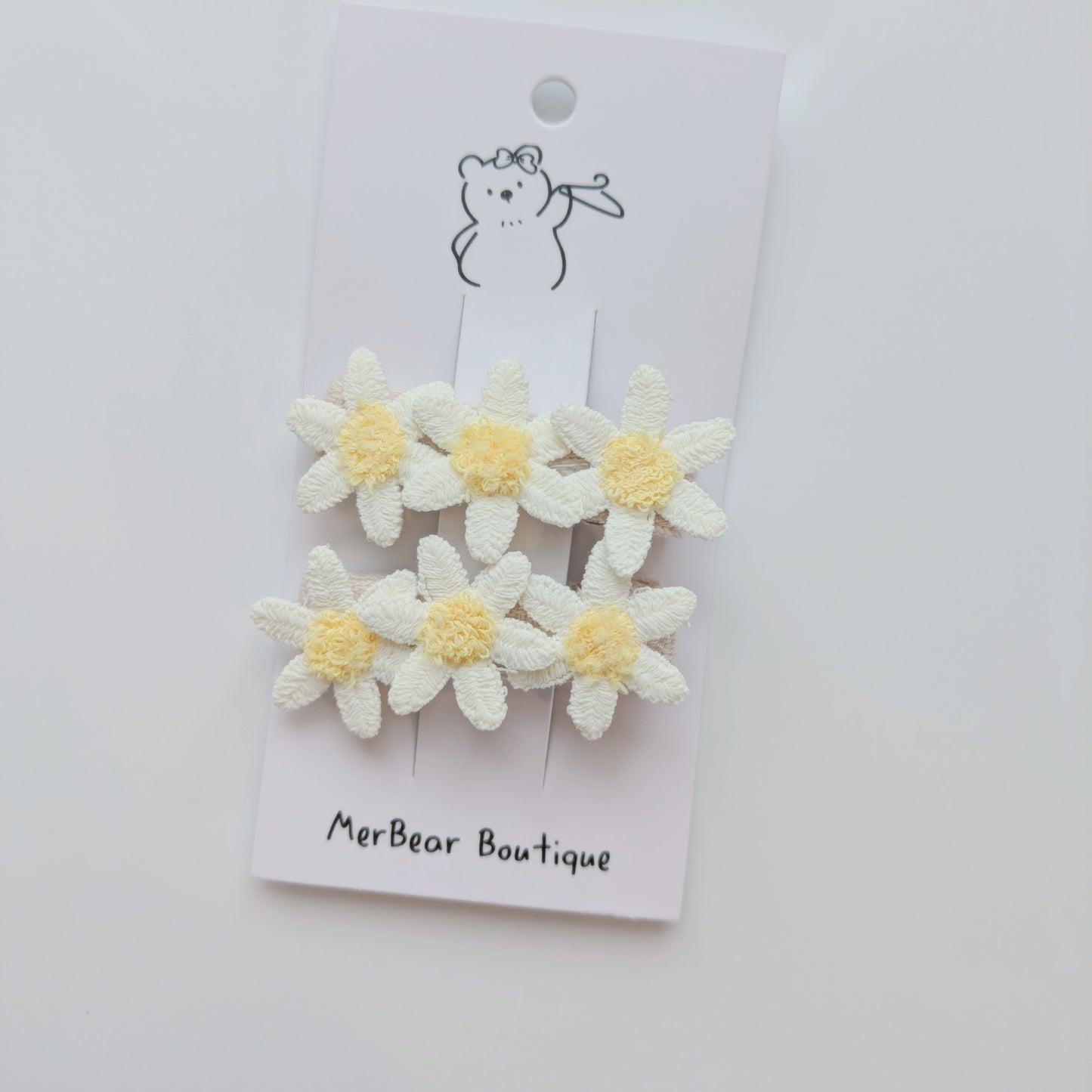Floral Hair Clips