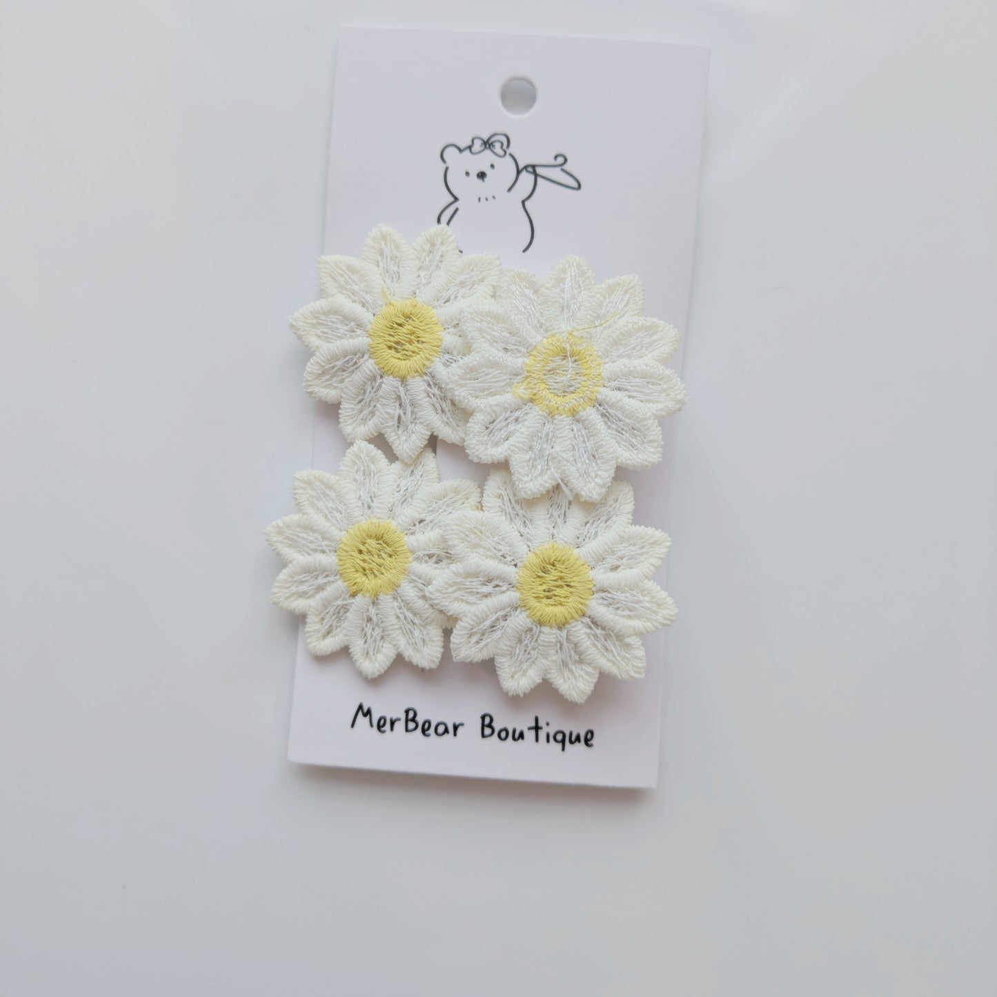 Floral Hair Clips