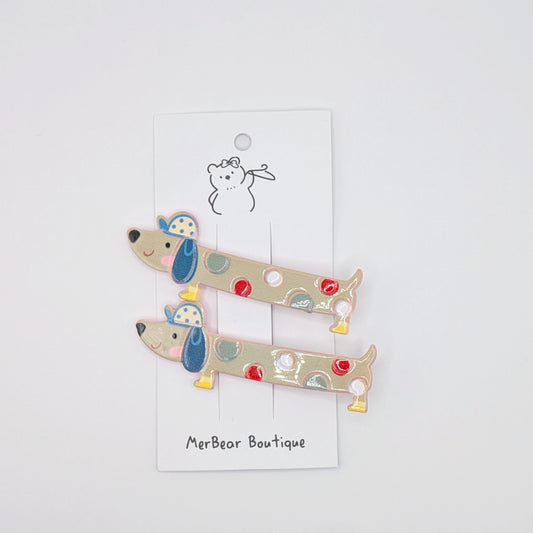 Puppy Hair Clips
