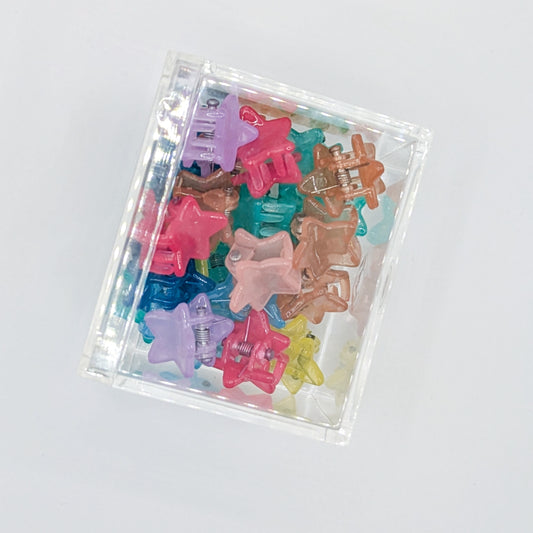 Mini Pastel Hair Claw Set